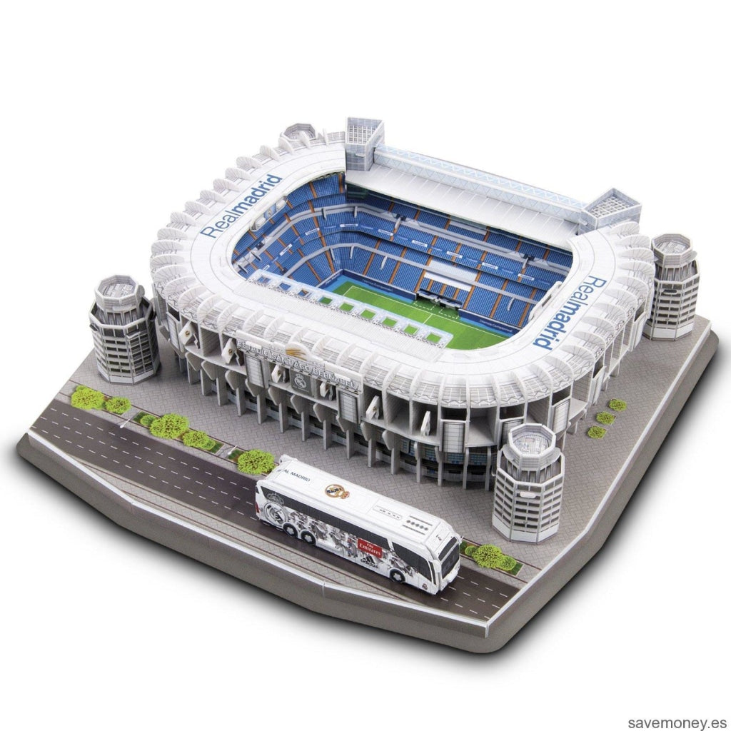 clímax Acerca de la configuración disculpa Nanostad - Puzzle 3D Estadio Santiago Bernabéu