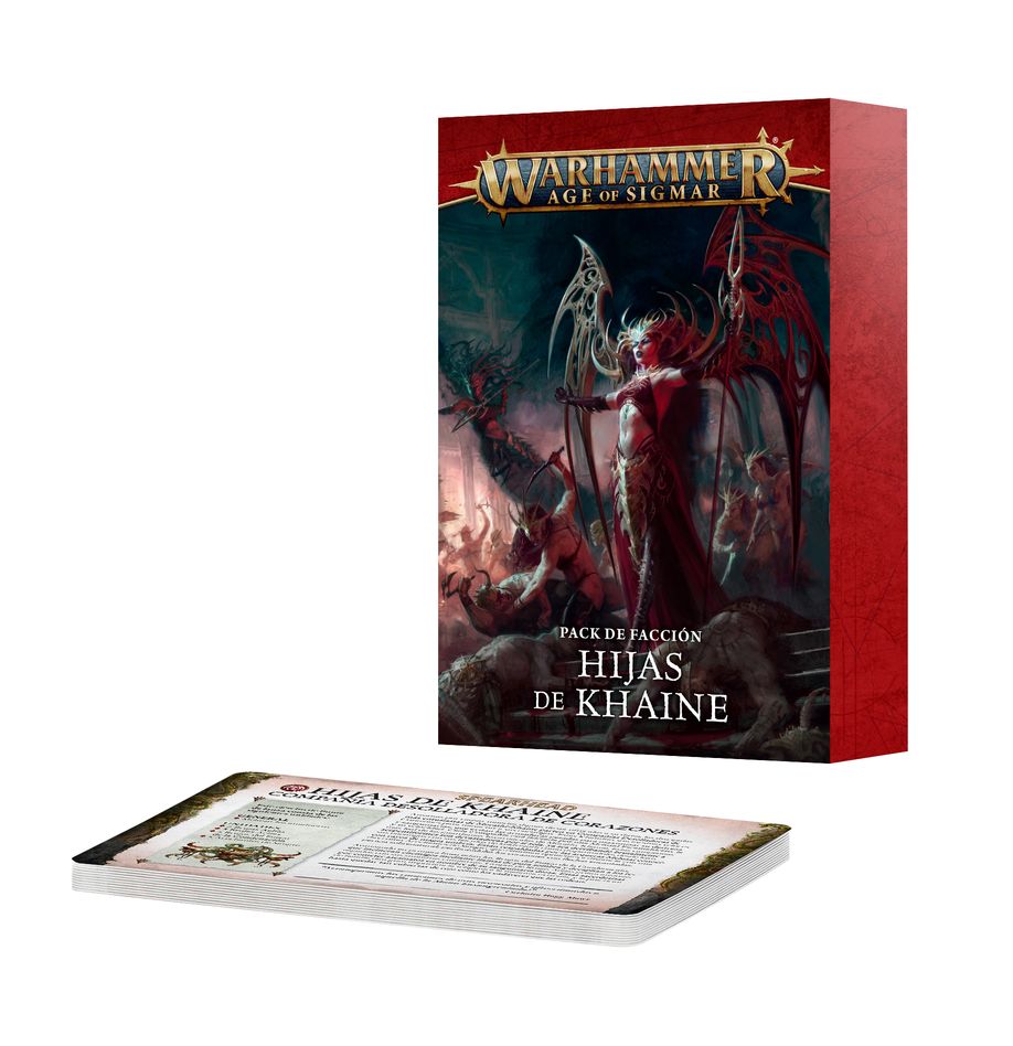 Games Workshop - Faction pack: Daughters of Khaine (Español)