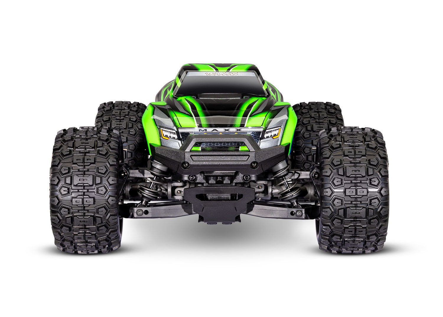 Traxxas - Mini Maxx® Brushless 1/16 4WD RTR Monster Truck w/TQ™ 2.4Ghz Radio, Battery & Charger, Verde