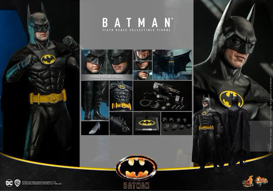 Hot Toys Movie Masterpiece Series: DC Batman Returns - Batman Deluxe Escala 1/6