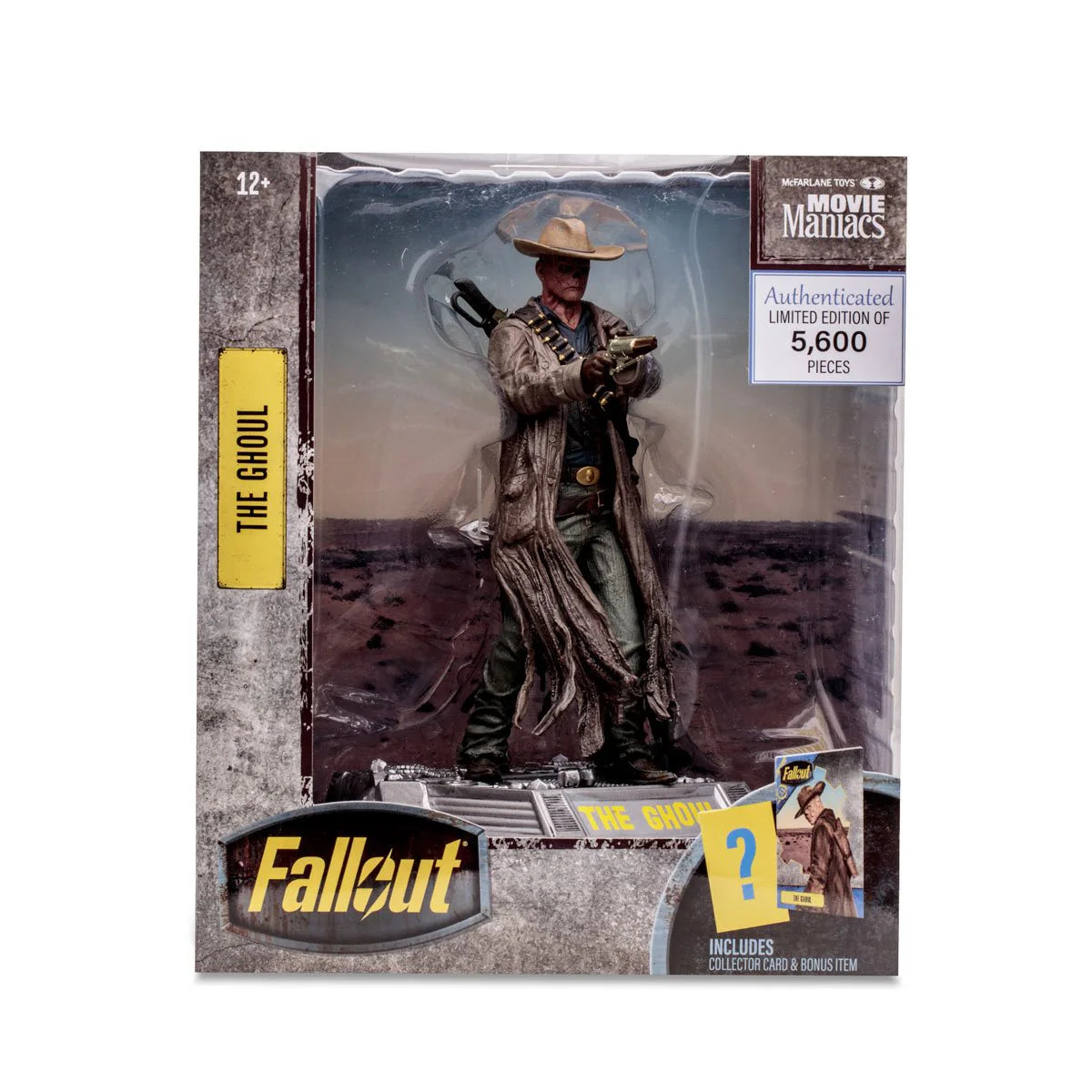 McFarlane Toys - Estatua Movie Maniacs: Fallout - The Ghoul Limited Edition 6 Pulgadas