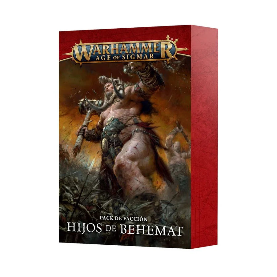 Games Workshop - Faction pack: Sons of Behemat 2024 (Español)