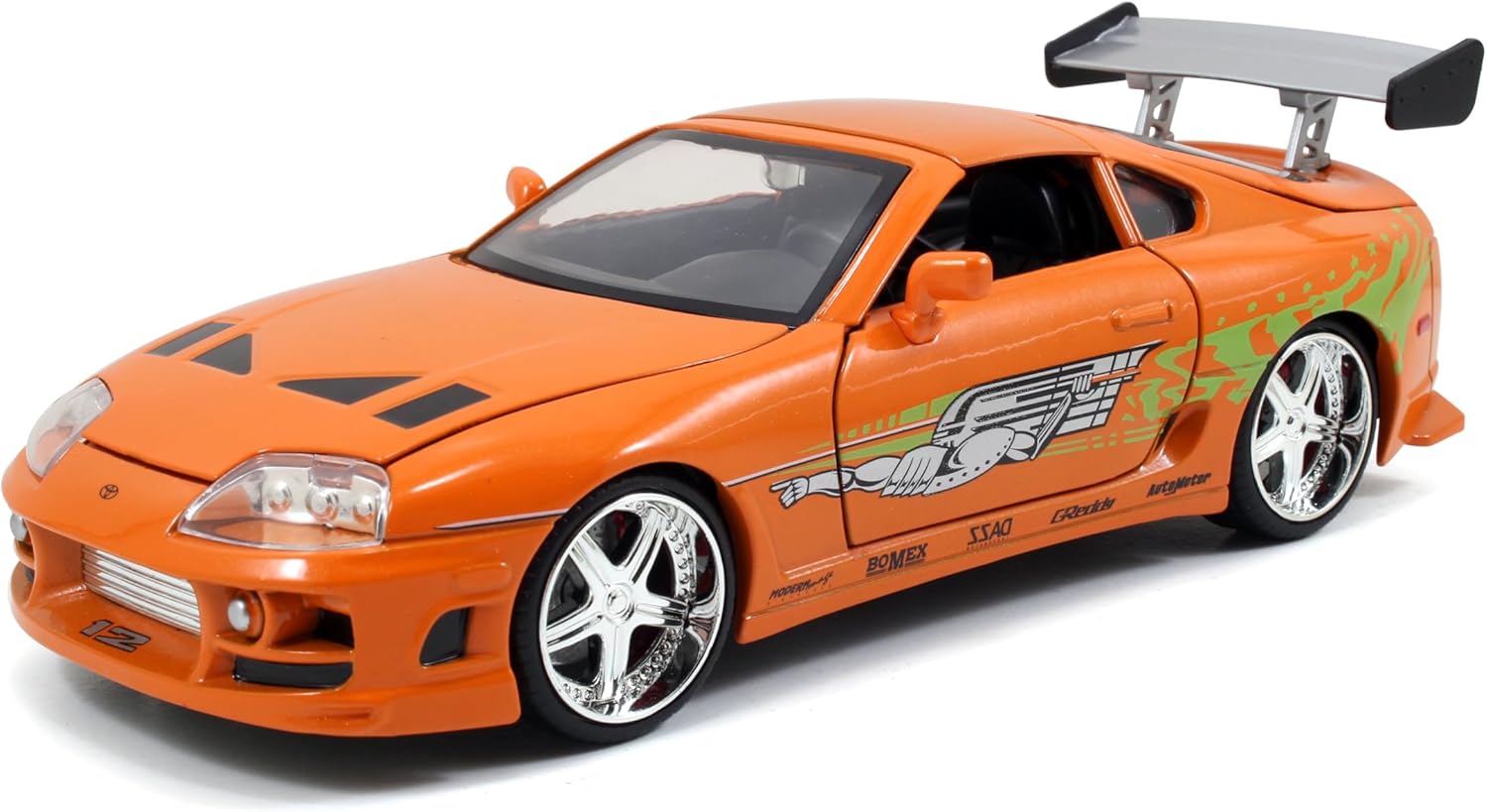 Jada Toys - Fast & Furious Brian's Toyota Supra, escala 1:24