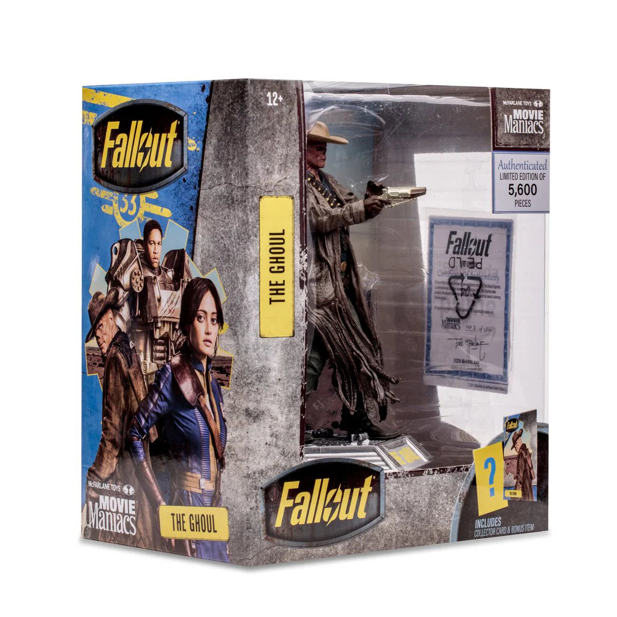 McFarlane Toys - Estatua Movie Maniacs: Fallout - The Ghoul Limited Edition 6 Pulgadas