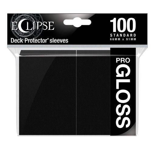 Ultra PRO - Micas Eclipse Gloss STND JET BLACK (100)