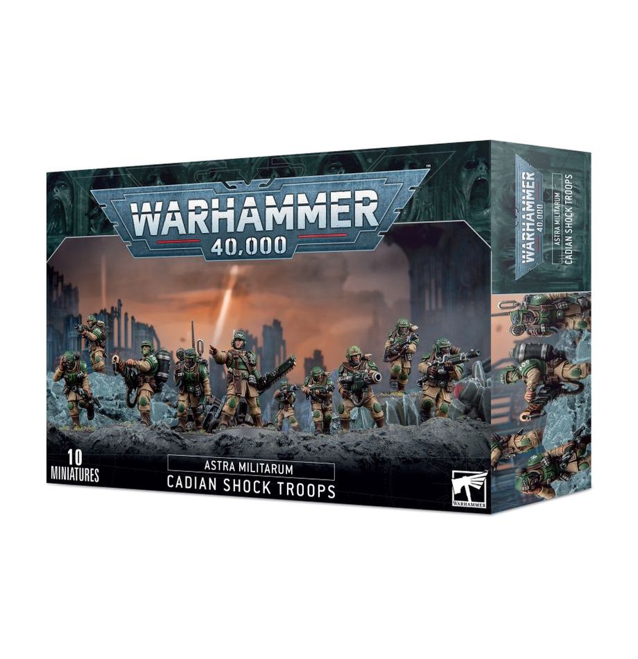 Games Workshop - Warhammer 40,000: Astra Militarum - Cadian Shock Troops