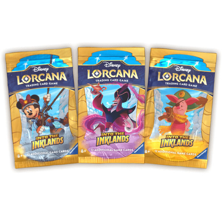 Ravensburger - Disney Lorcana: Into the Inklands: Sobre (12 cartas)