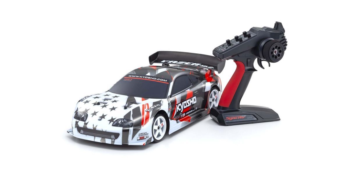 Kyosho - 1:10 Scale Radio Controlled Electric Powered 4WD FAZER Mk2 FZ02-D Toyota Supra (A80)