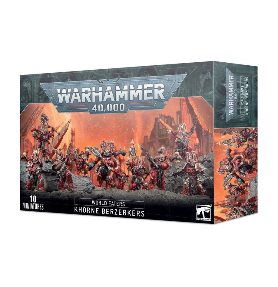 Games Workshop - Warhammer 40,000: World Eaters - Khorne Berzerkers