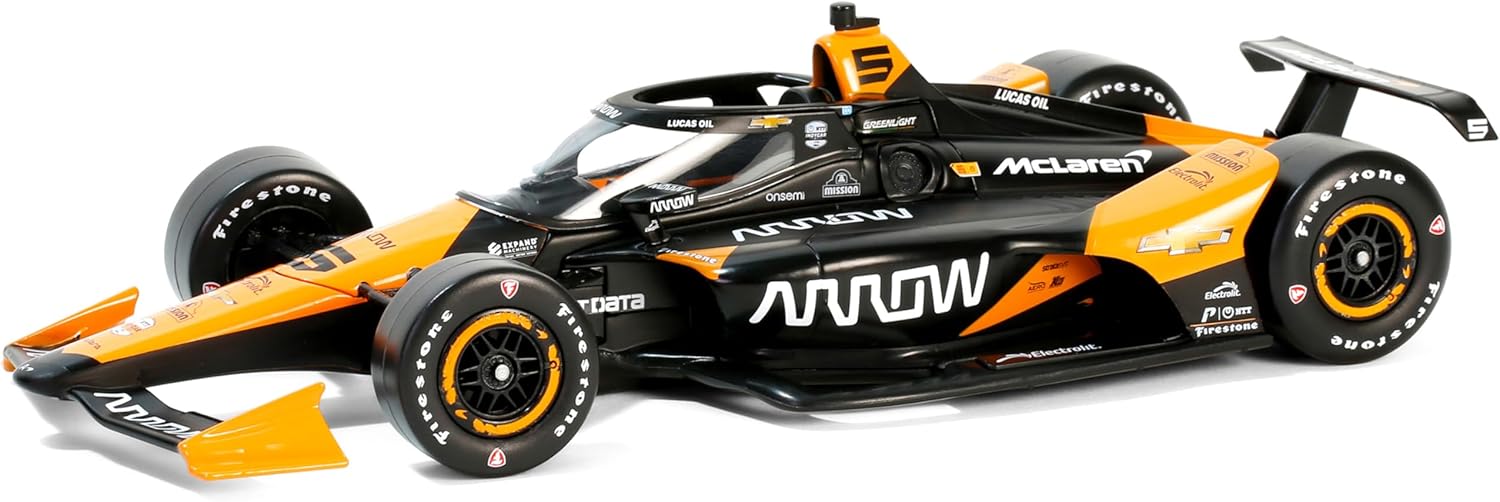 Greenlight - Dallara IndyCar #5 Pato O’Ward Arrow Arrow NTT IndyCar Series 2024, escala 1:18