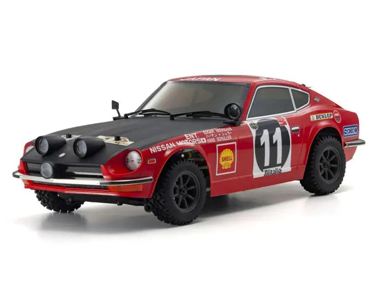 Kyosho - 1:10 Scale Radio Controlled Electric Powered 4WD FAZER Mk2 FZ02-R Series readyset 1971 DATSUN 240Z RALLY