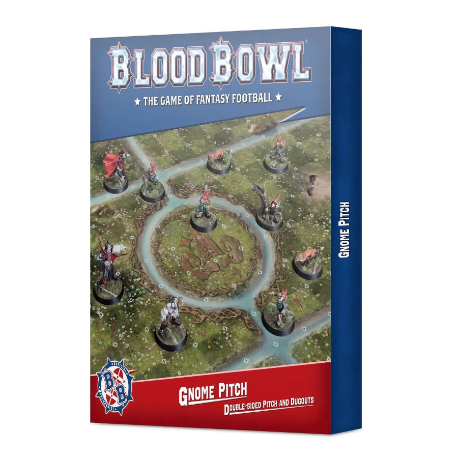 Games Workshop - Blood Bowl: Gnome Pitch - Double-Sided Pitch and Dugouts