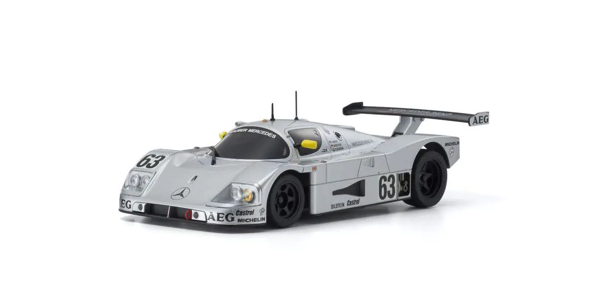 Kyosho - Mini-Z ASC MR-03W-LM Sauber-Mercedes Gruppe-C-Rennsportwagen C9, Nr.63, LM 1989