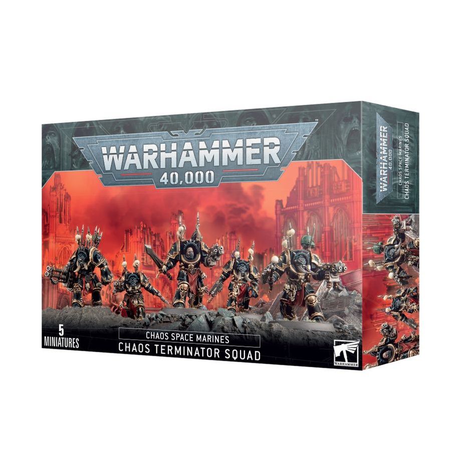 Games Workshop - Chaos Space Marines: Chaos Terminator Squad