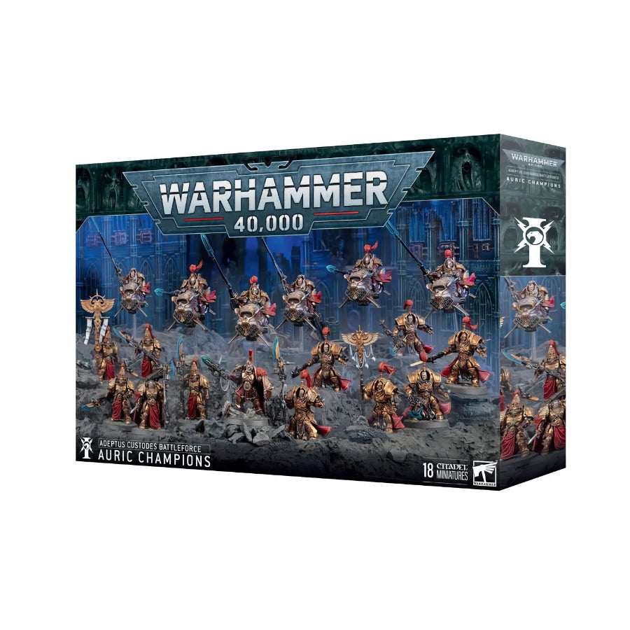 Games Workshop - Warhammer 40,000: Adeptus Custodes Battleforce - Auric Champions