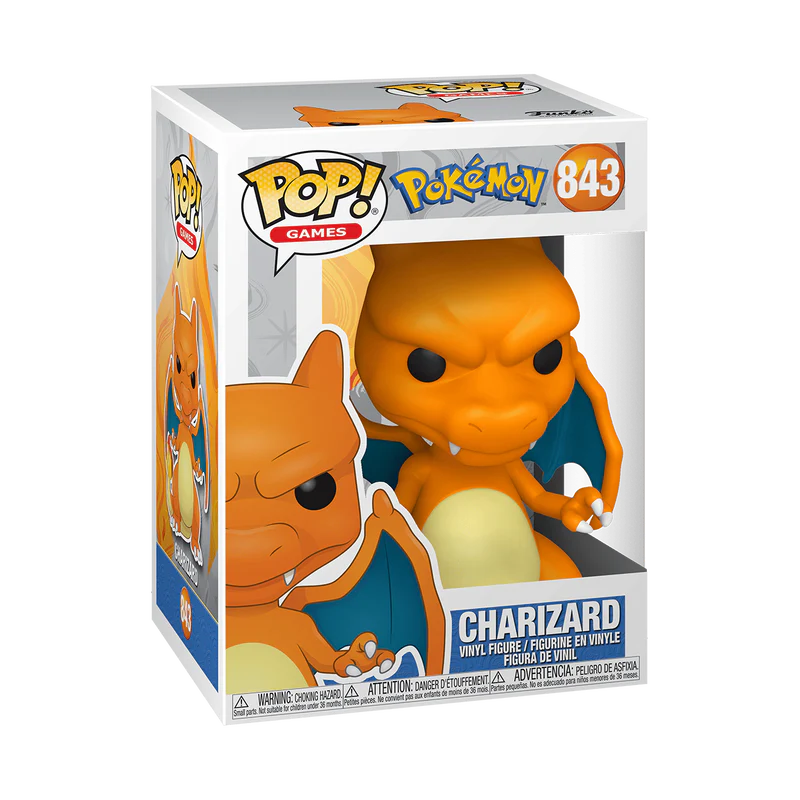 FUNKO POP Games: Pokemon - Charizard, #843