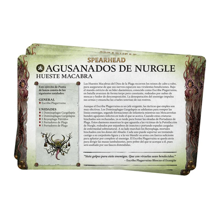 Games Workshop - Faction pack: Maggotkin of Nurgle 2024 (Español)