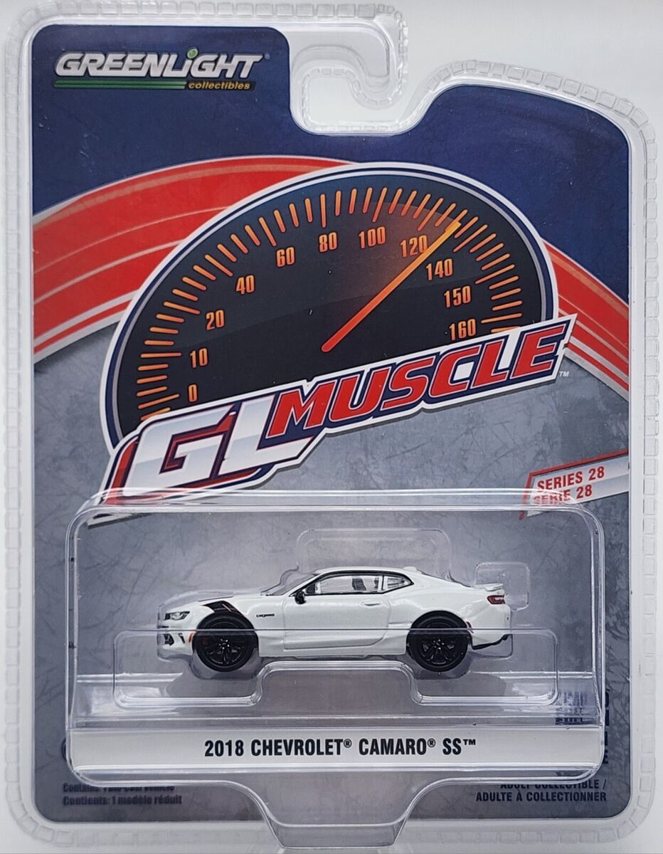 Greenlight - GL Muscle 2018 Chevrolet Camaro SS, escala 1:64