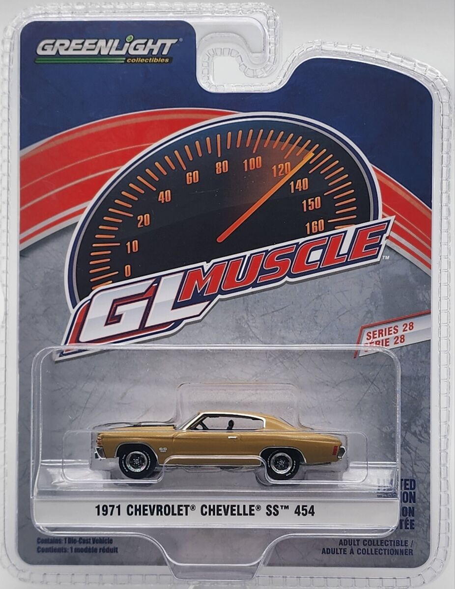 Greenlight - GL Muscle 1971 Chevrolet Chevelle SS 454, escala 1:64