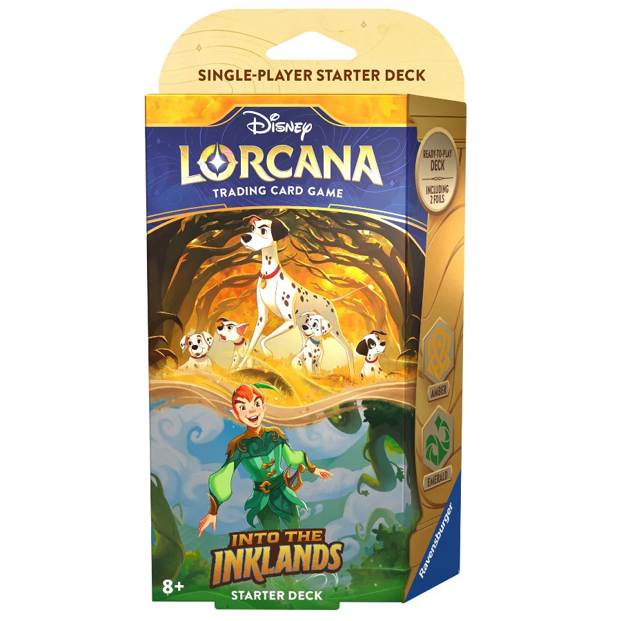 Ravensburger - Disney Lorcana: Into the Inklands - Starter Deck (Amber & Emerald)