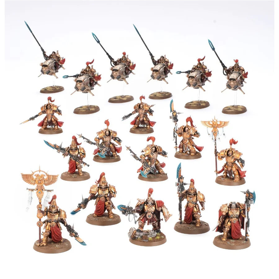 Games Workshop - Warhammer 40,000: Adeptus Custodes Battleforce - Auric Champions