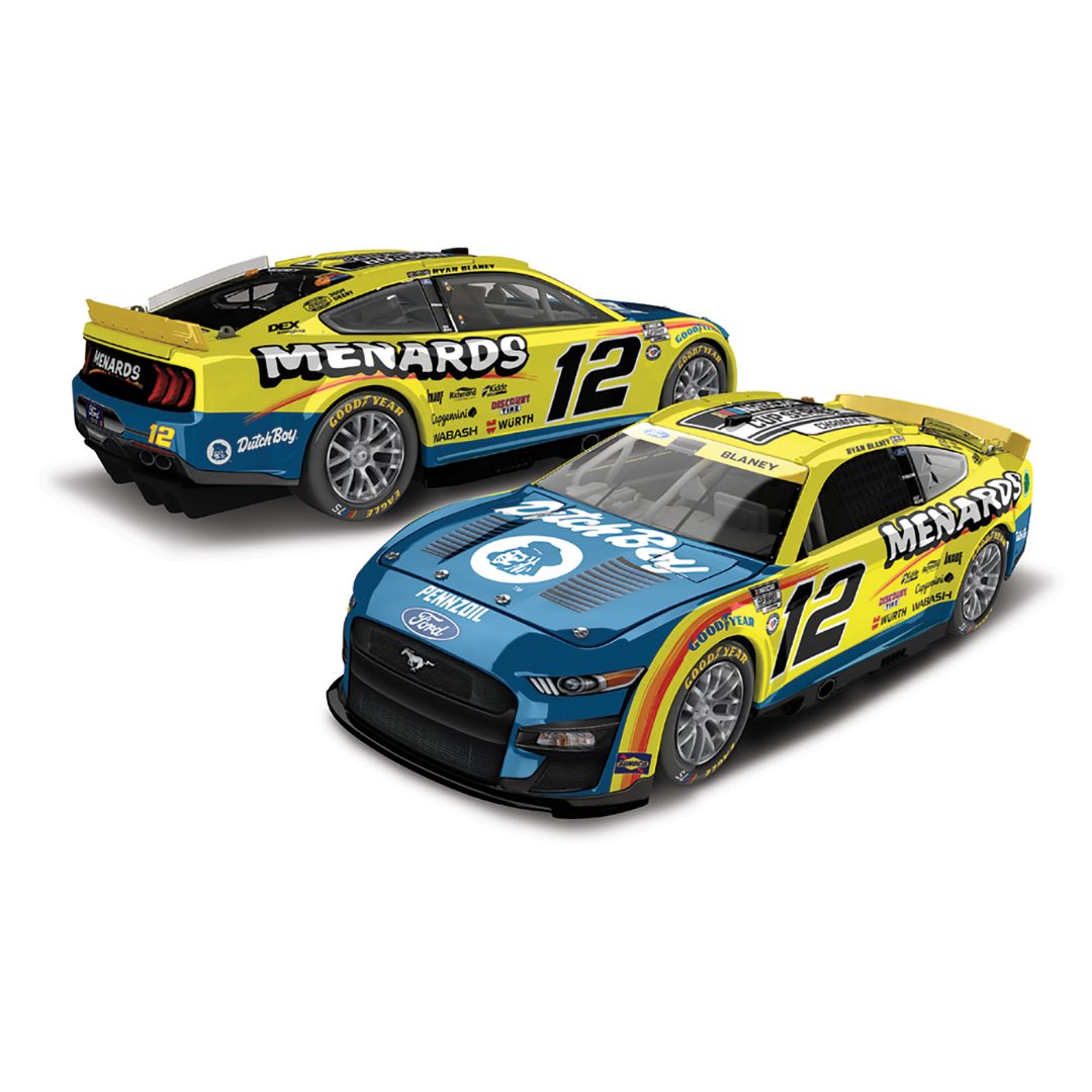 Lionel Racing - Ryan Blaney #12 Menards Dutch Boy Champion 2023 Mustang, escala 1:64