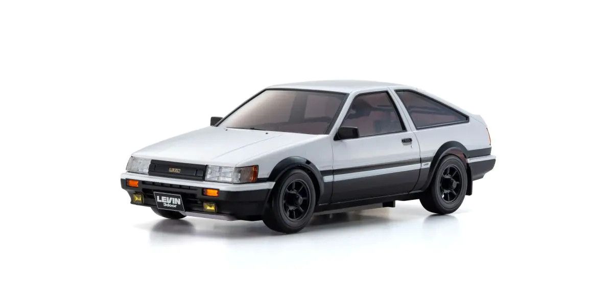 Kyosho - MINI-Z AWD Toyota Corolla Levin AE86 White / Black