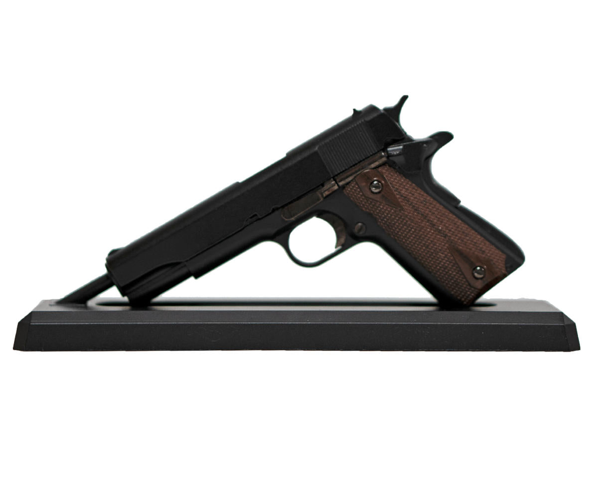 GoatGuns - Miniature 1/2.5 Scale Die-Cast 1911 Model Kit (Black)