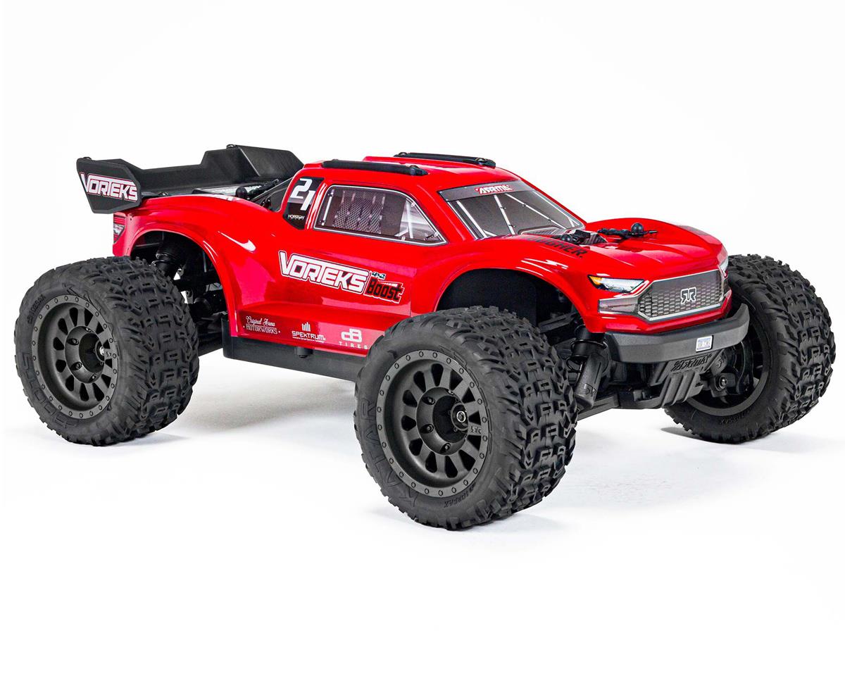 Arrma - 1/10 VORTEKS BOOST 2WD RTR Brushed Stadium Truck (Battery & Charger Included), Red