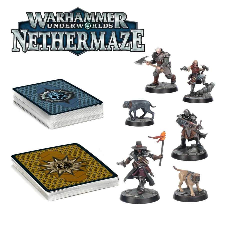 Games Workshop - Warhammer Underworlds: Nethermaze – Hexbane's Hunters (Inglés)