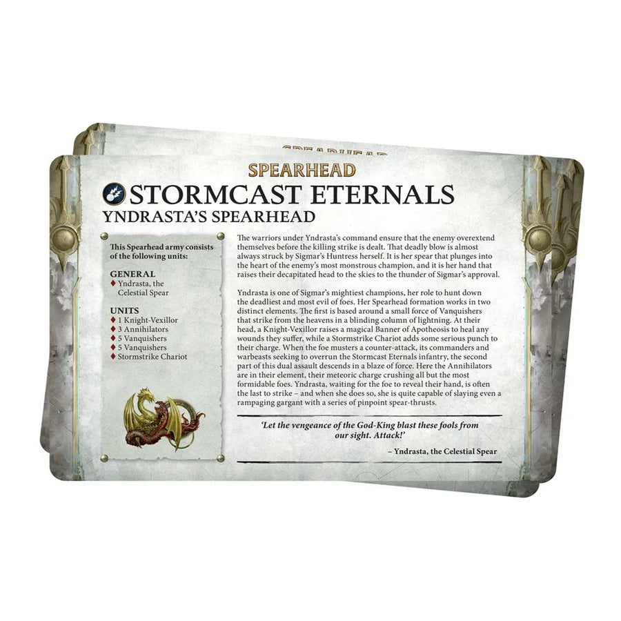 Games Workshop - Faction pack: Stormcast Eternals (Inglés)