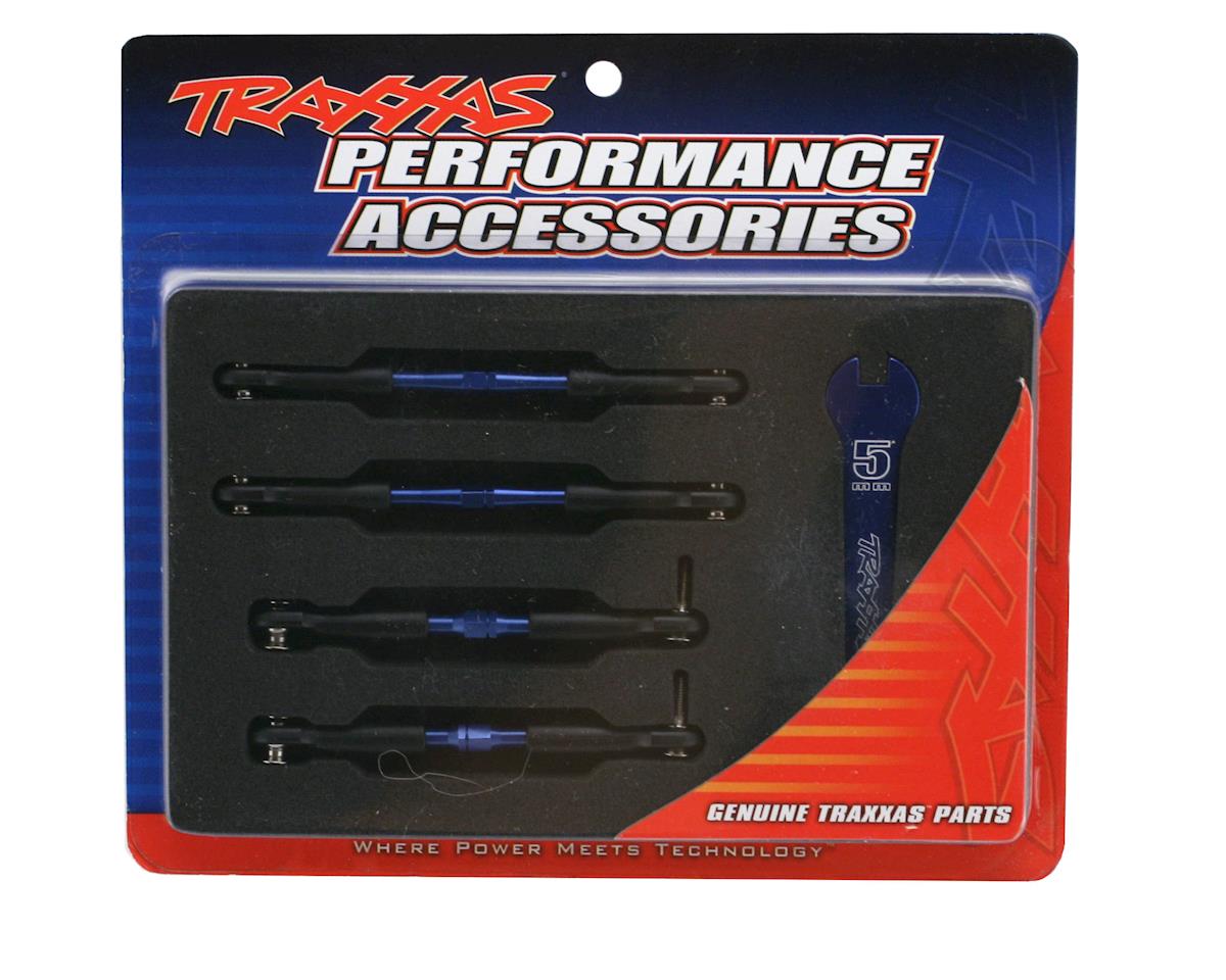 Traxxas - Aluminum Turnbuckle Camber Link Set (Blue) (4)