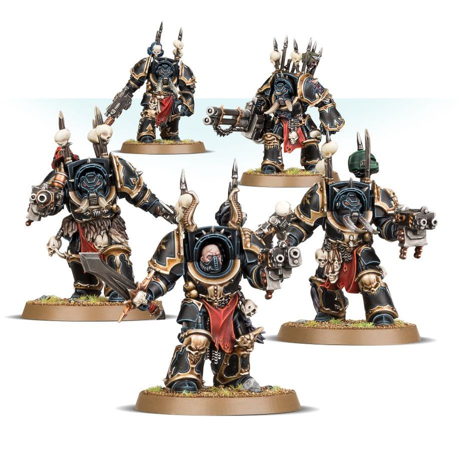 Games Workshop - Chaos Space Marines: Chaos Terminator Squad