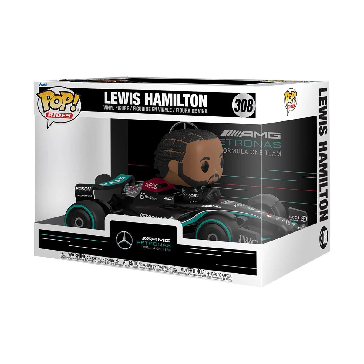 FUNKO POP Rides Super Deluxe: Formula 1 - Lewis Hamilton, #308