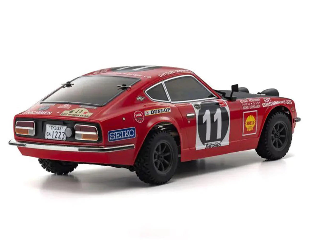 Kyosho - 1:10 Scale Radio Controlled Electric Powered 4WD FAZER Mk2 FZ02-R Series readyset 1971 DATSUN 240Z RALLY