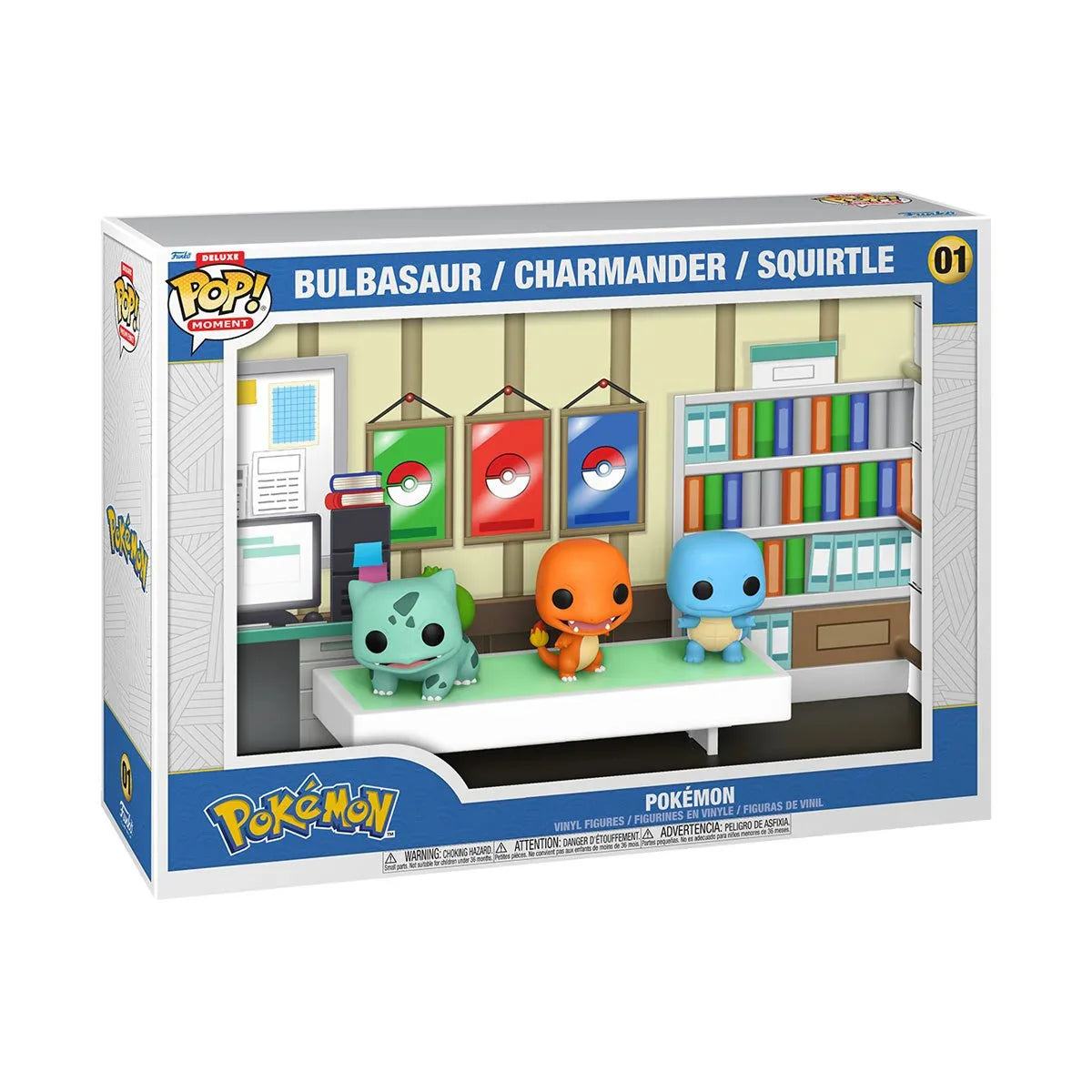 FUNKO POP Moment: Pokemon - Iniciales de Kanto, #01