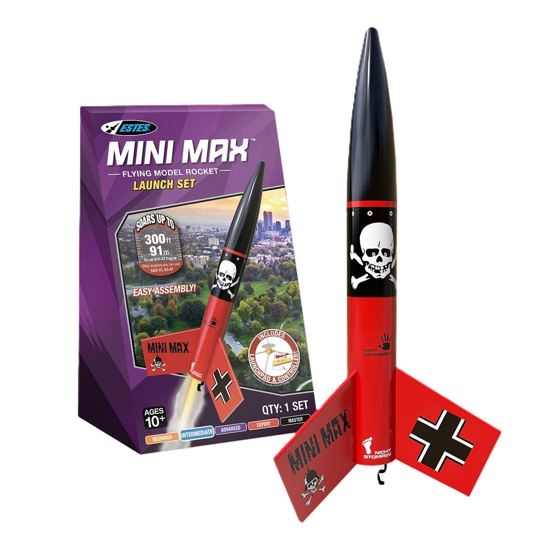 Estes - Estes Mini Der Red Max Launch Set