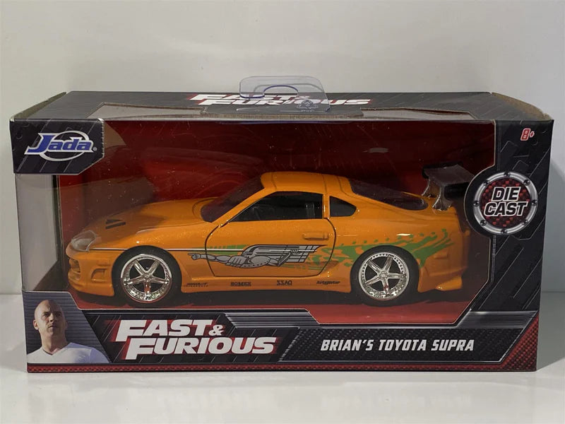 Jada Toys - Fast & Furious Brian´s Toyota Supra, escala 1:32