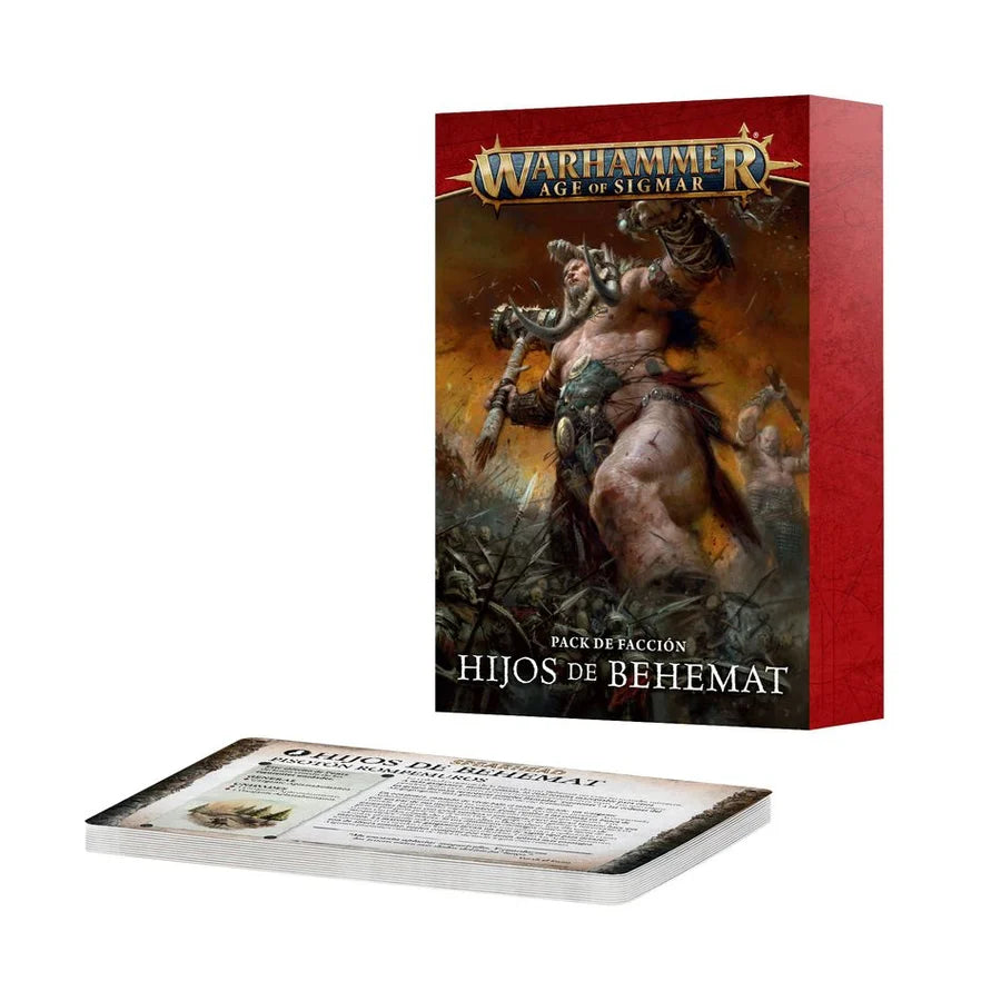 Games Workshop - Faction pack: Sons of Behemat 2024 (Español)