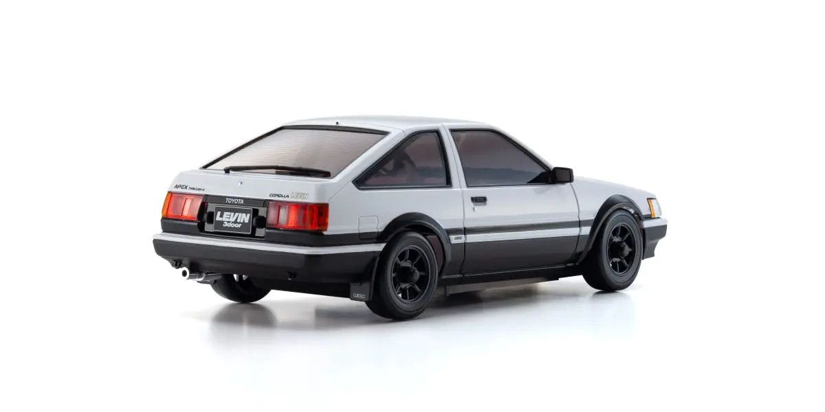 Kyosho - MINI-Z AWD Toyota Corolla Levin AE86 White / Black