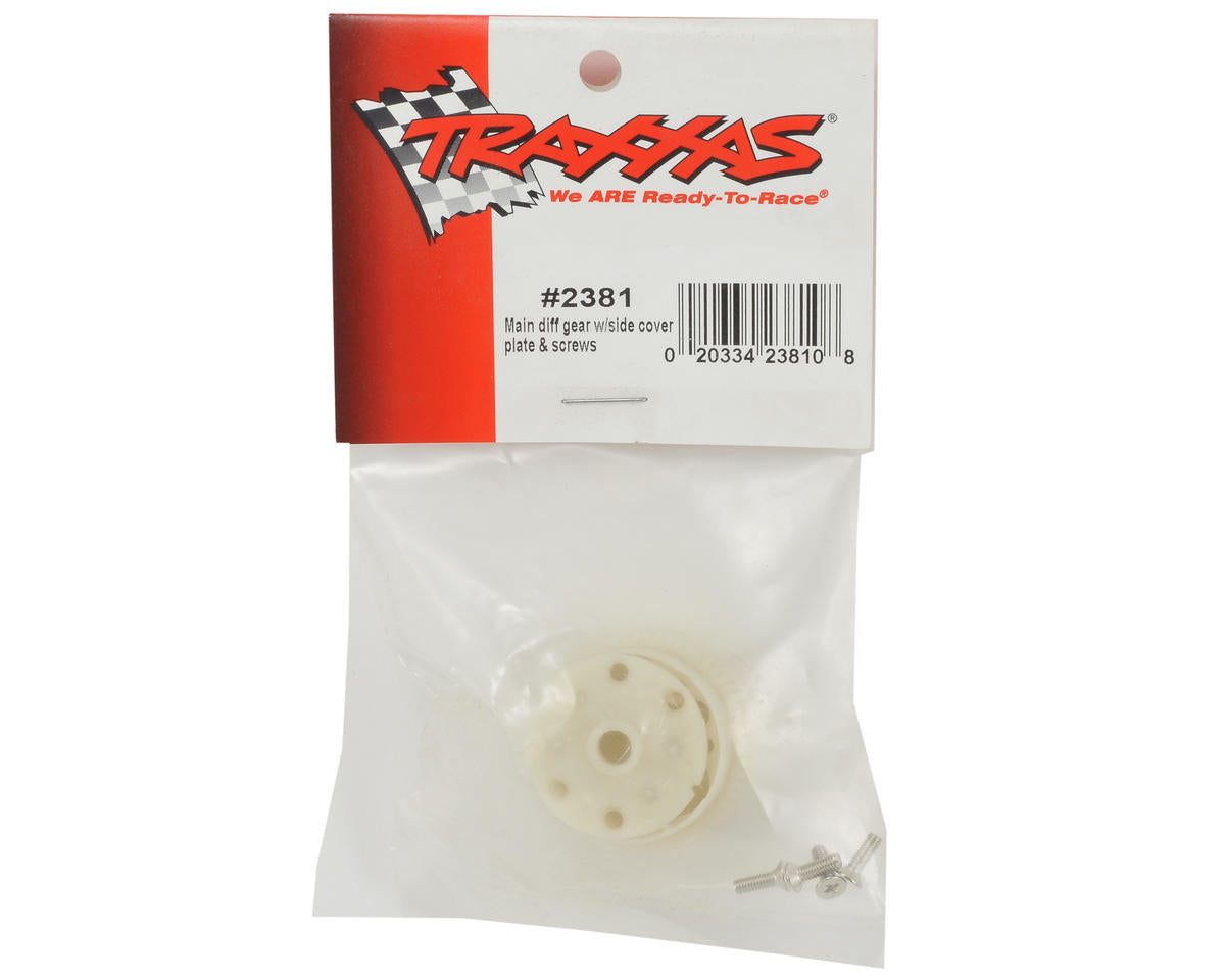 Traxxas - Main diff gear w/side cover plate & screws