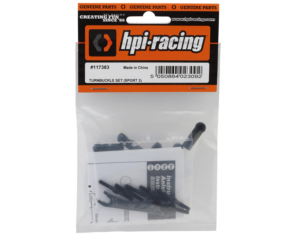 HPI Racing - Turnbuckle Set, RS4, Sport 3