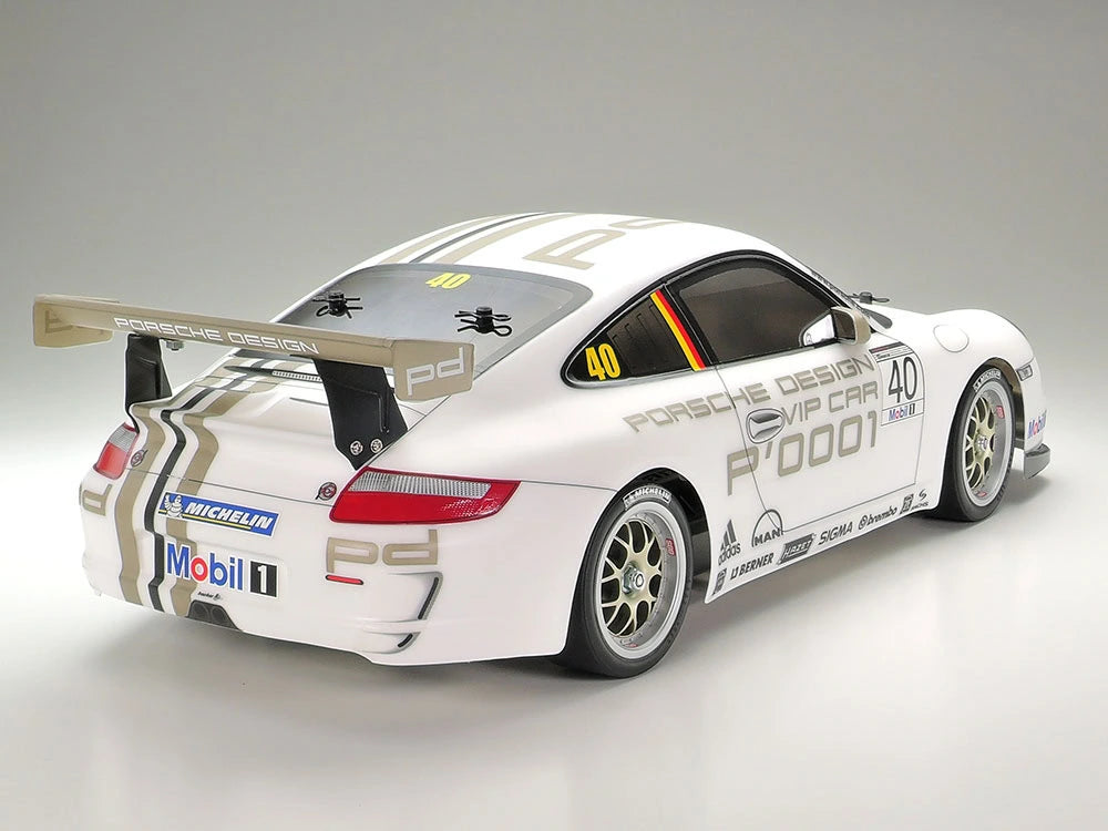 Tamiya - 2008 Porsche 911 GT3 Cup VIP 1/10 4WD Electric Touring Car Kit (TT-01E)