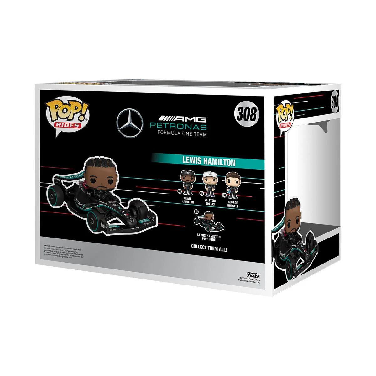 FUNKO POP Rides Super Deluxe: Formula 1 - Lewis Hamilton, #308