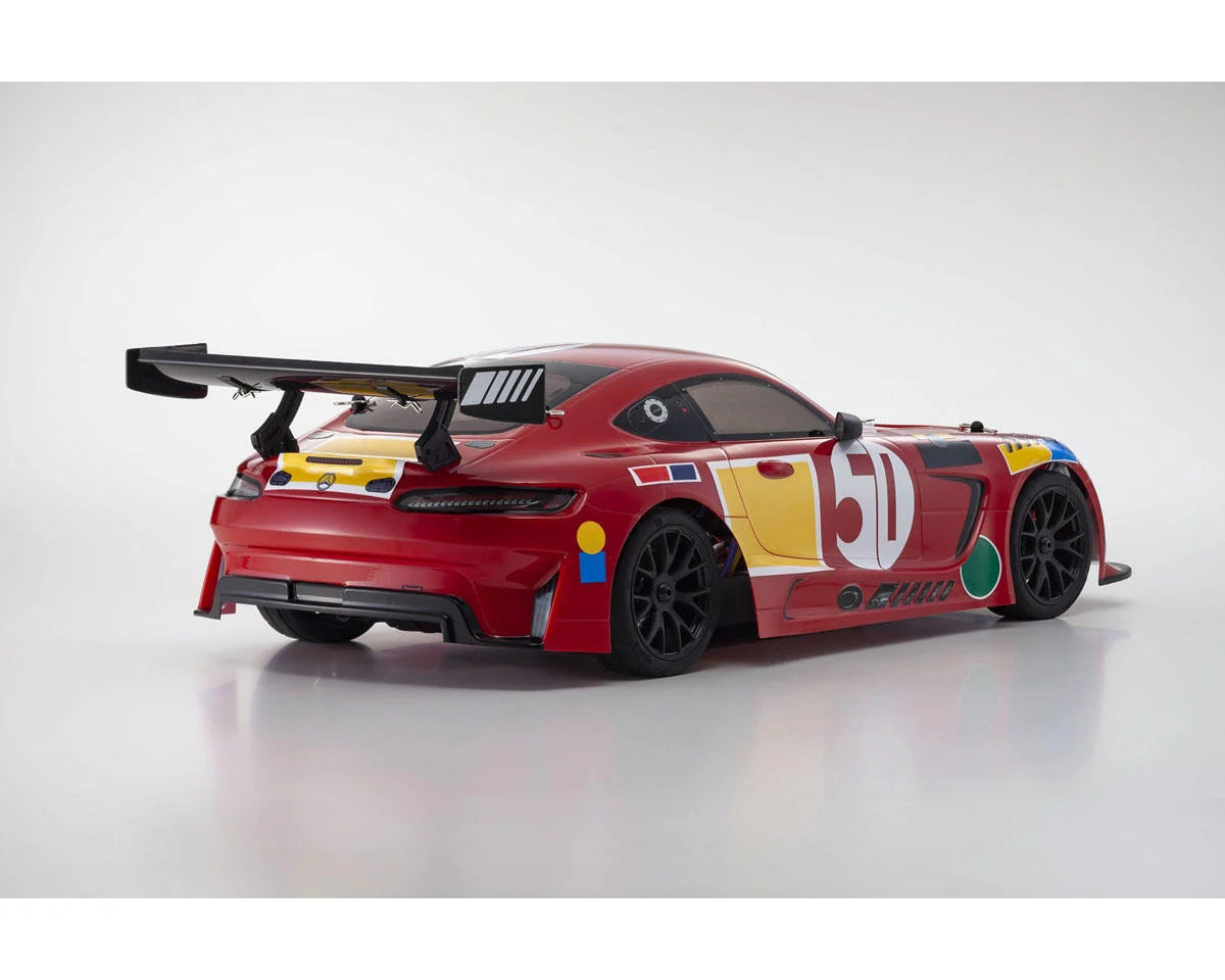 Kyosho - 1:10 Scale Radio Controlled Electric Powered 4WD FAZER Mk2 FZ02 Series readyset 2020 Mercedes-AMG GT3 "50 Years Legend of Spa"