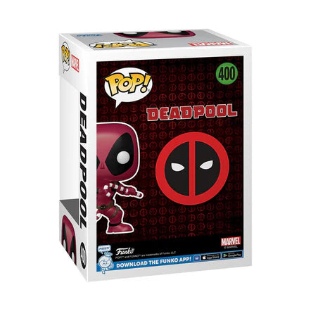 FUNKO POP & Tee: Marvel - Playera Grande con Deadpool Navidad