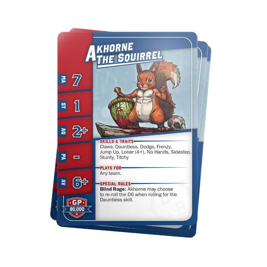 Games Workshop - Cartas Blood Bowl: Gnome Team Card Pack (Inglés)