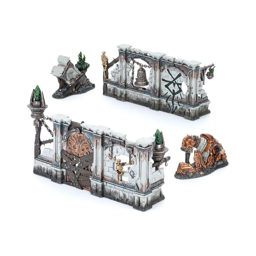 Games Workshop - Warhammer Age of Sigmar: Fire and Jade Gaming Pack 2024 (Inglés)