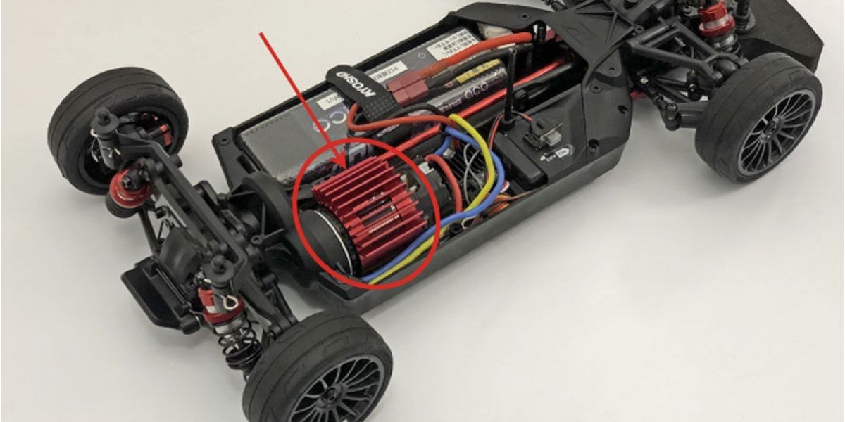 Kyosho - Motor Heat Sink (FAZER MK2)