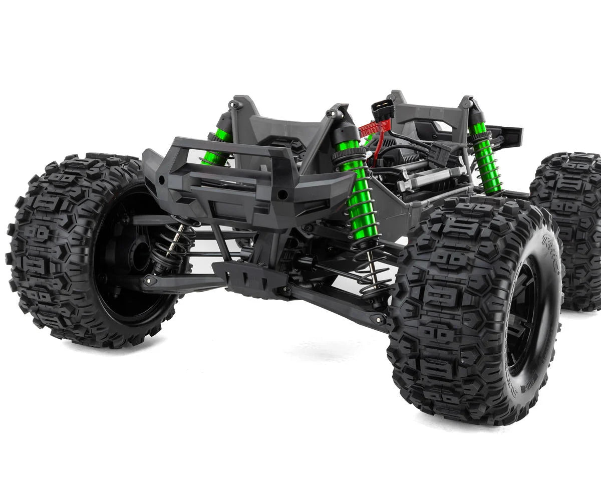 Traxxas - X-Maxx 8S 1/6 4WD Brushless RTR Monster Truck w/2.4GHz TQi Radio, TSM & Belted Tires, Verde